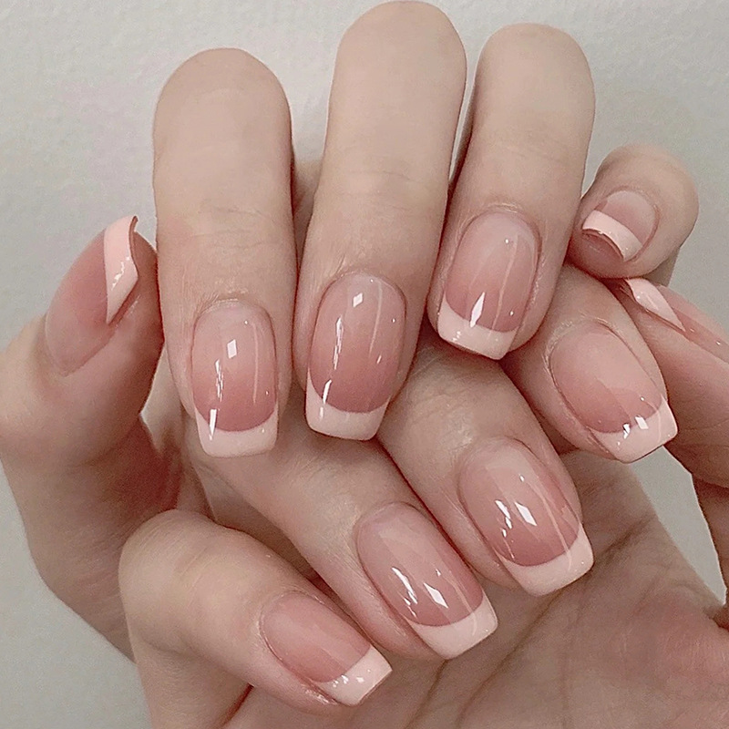 Nail Art Red Cherry - 24 Uds. De uñas postizas acrílicas