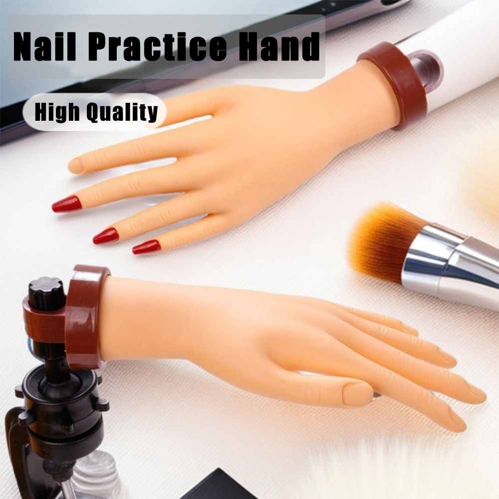 Nail Art Fake Nails - Uñas postizas de mano para práctica