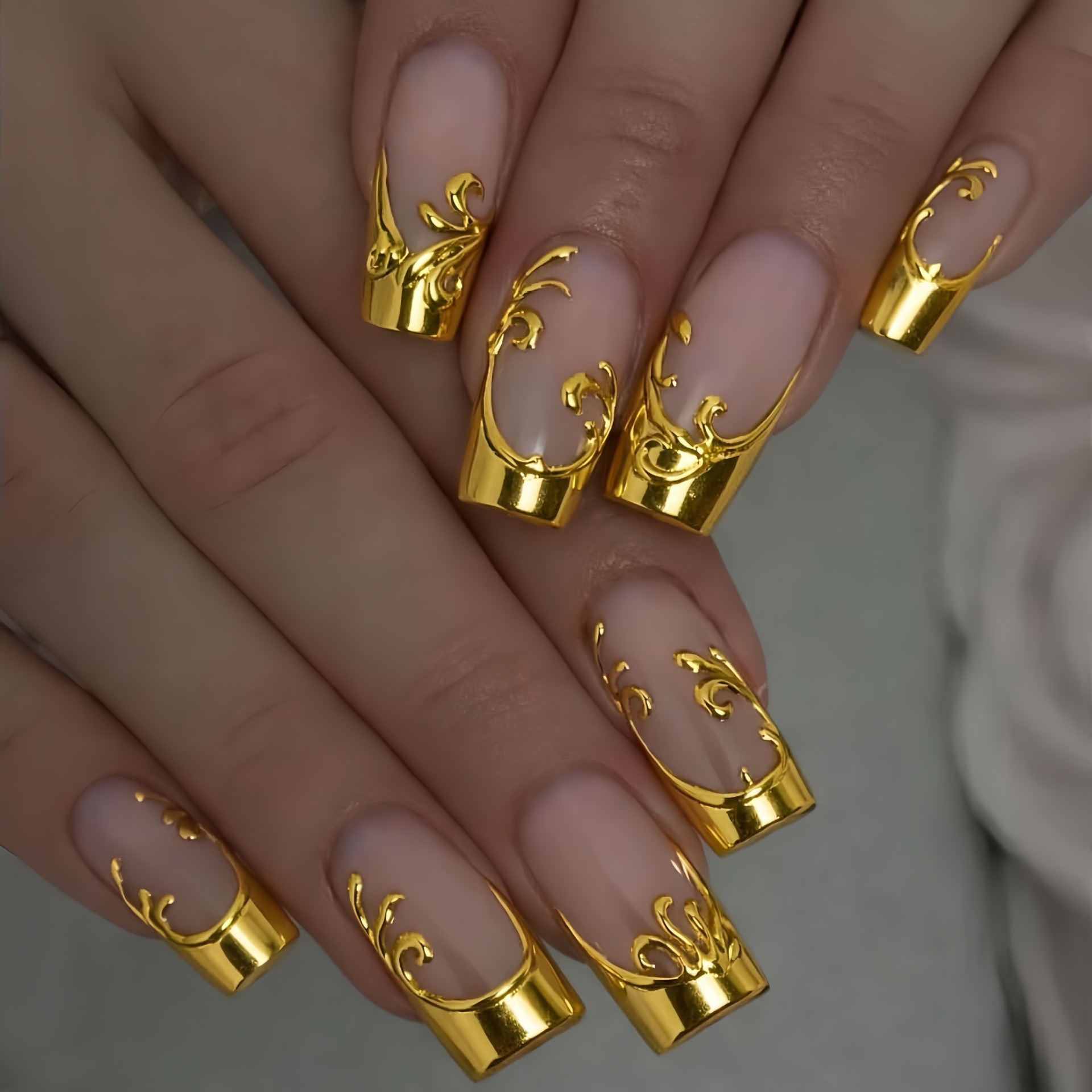 Nail Art Aesthetic - Uñas Postizas Medianas y Largas para