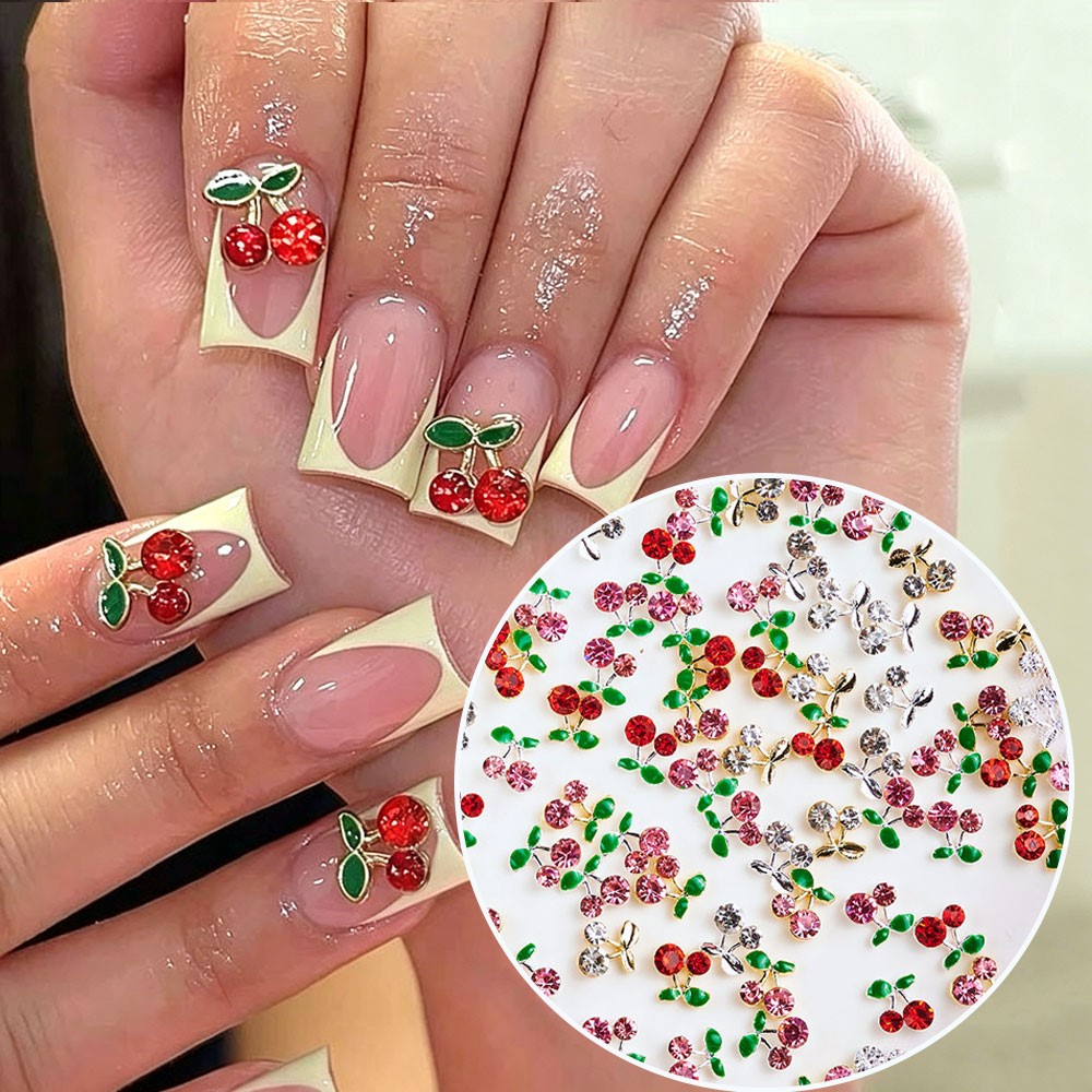 40 Piezas de Gemas de Diamante - Nail Art Red Cherry reseña y precio