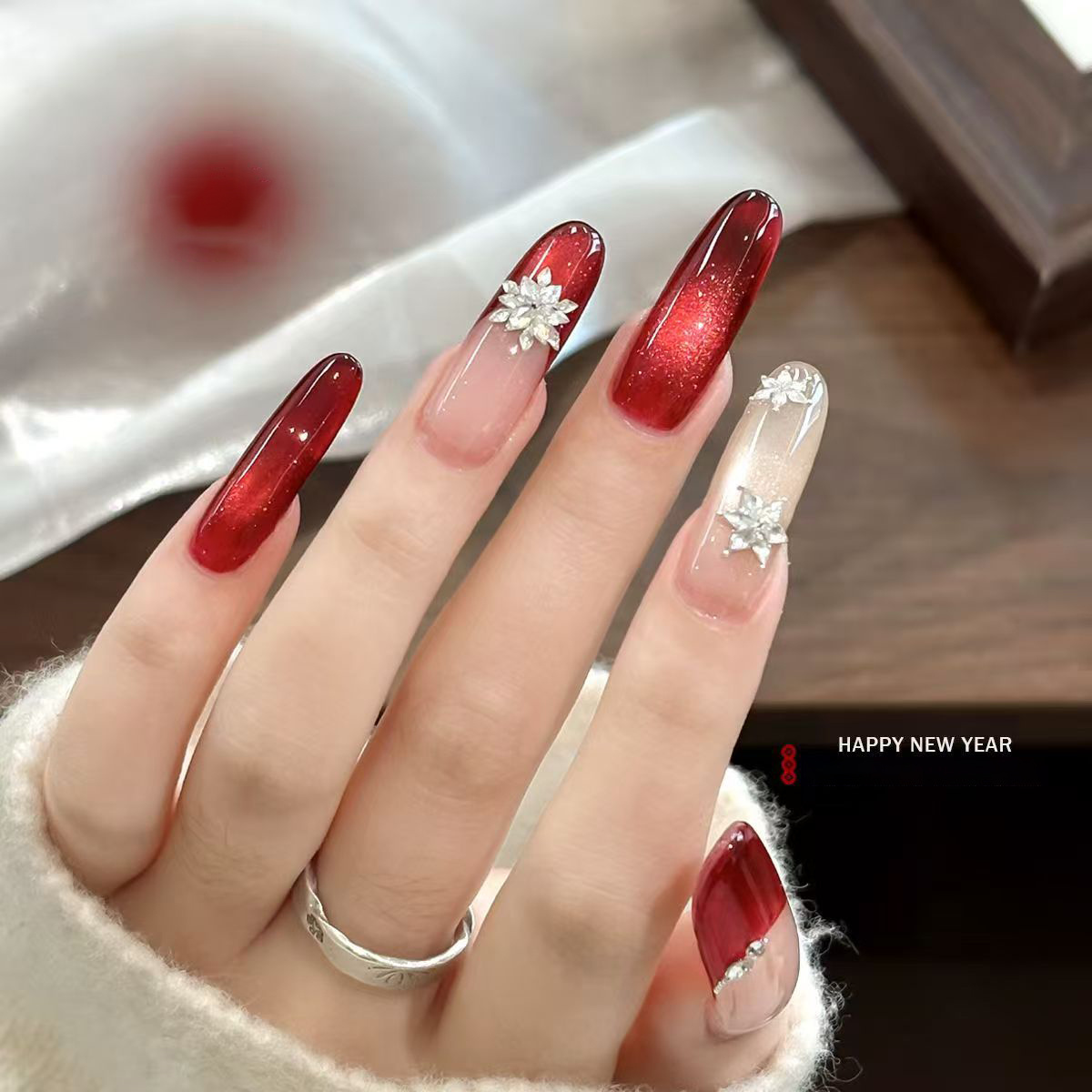 1 unidad de esmalte de uñas só - Nail Art Red Cherry reseña y precio