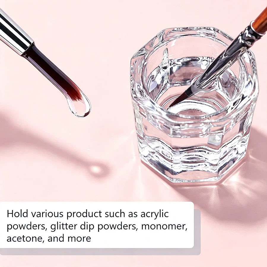 Recipiente de Cristal Transpar - Acrylic Powder Clear reseña y precio