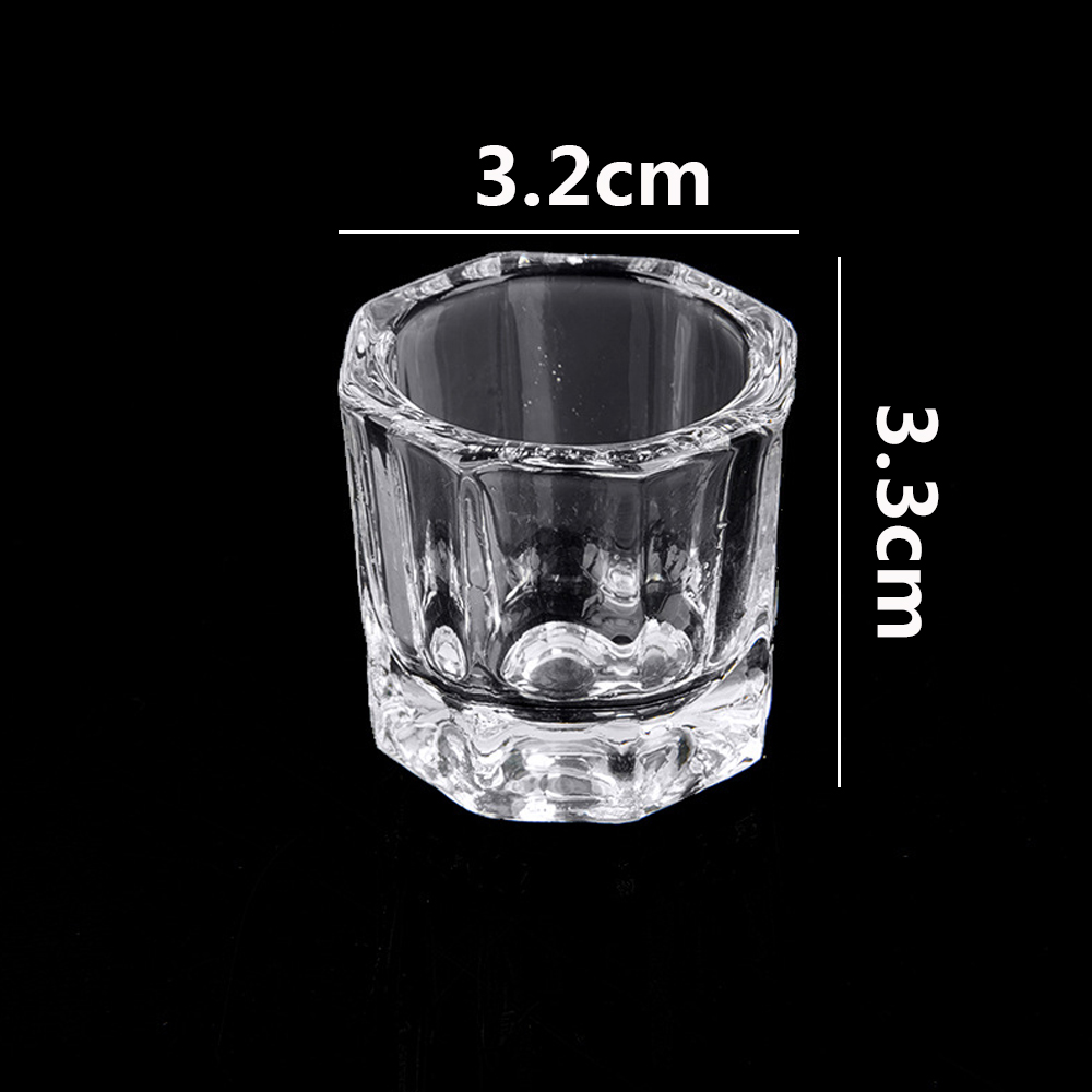 Arte de uñas, cristal, acrílic - Acrylic Powder Clear reseña y precio
