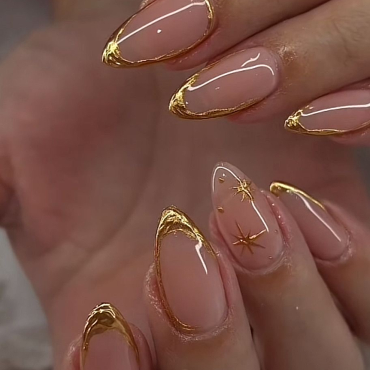 Juego de 24 Uds de uñas cortas - Nail Art Aesthetic reseña y precio