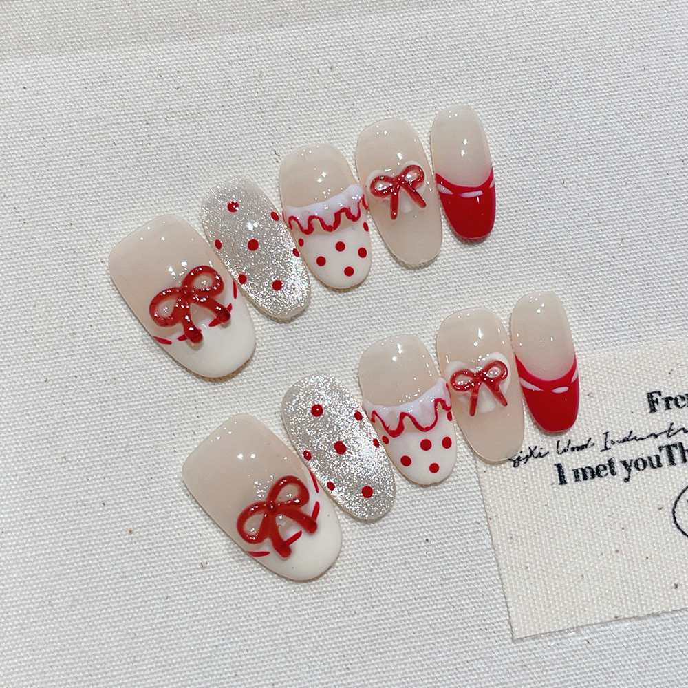 Kit de 10 Uñas Postizas Ovalad - Nail Art Oval reseña y precio