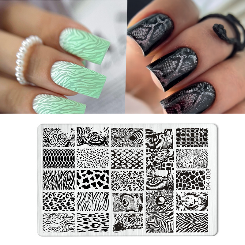 Imagen Animal serpiente leopar - Nail Art Zebra reseña y precio