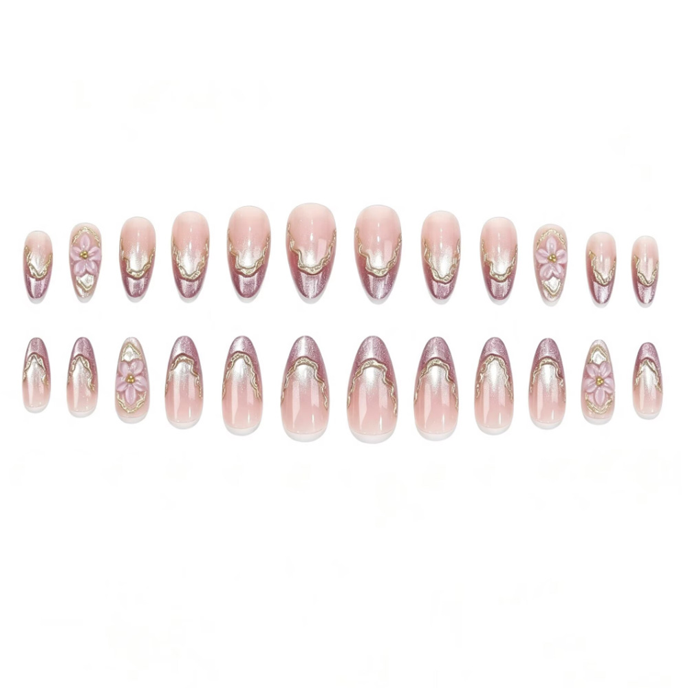 Uñas Postizas 3D con Diseño de - Nail Art Aesthetic reseña y precio