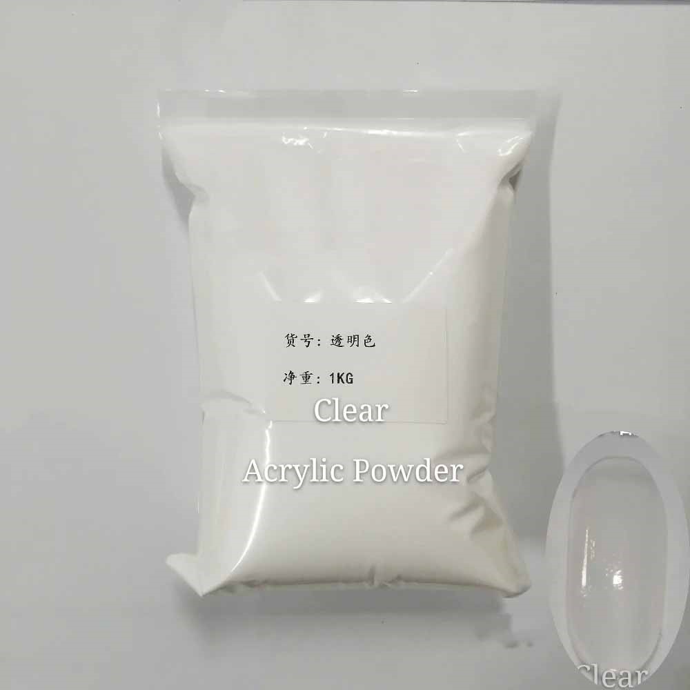 Polvo acrílico de 1kg para uña - Acrylic Powder Clear reseña y precio