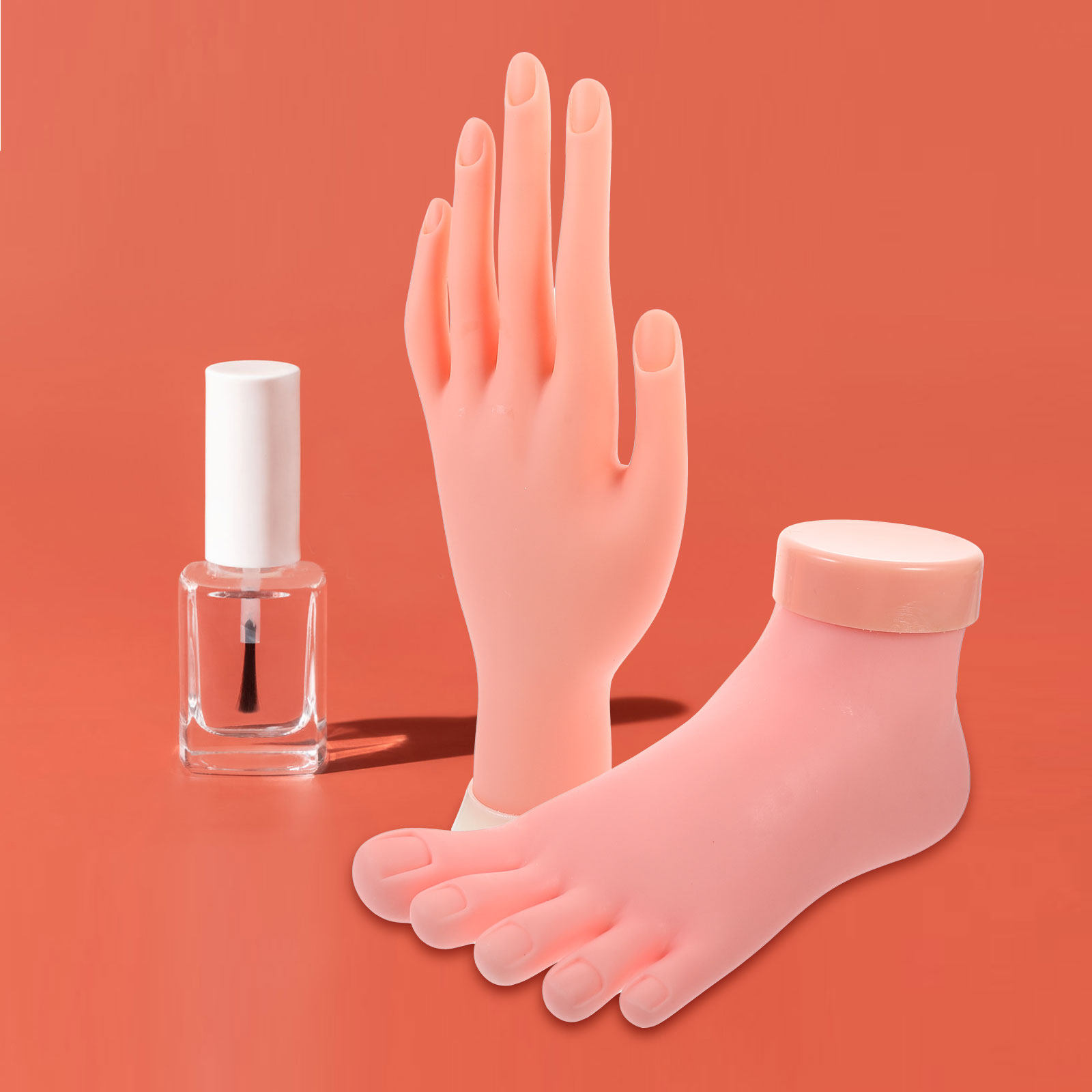 2 Piezas de Manos y Pies Falso - Nail Art Fake Nails reseña y precio