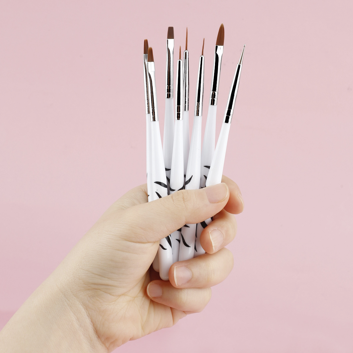 Juego de pinceles para uñas co - Nail Art Zebra reseña y precio