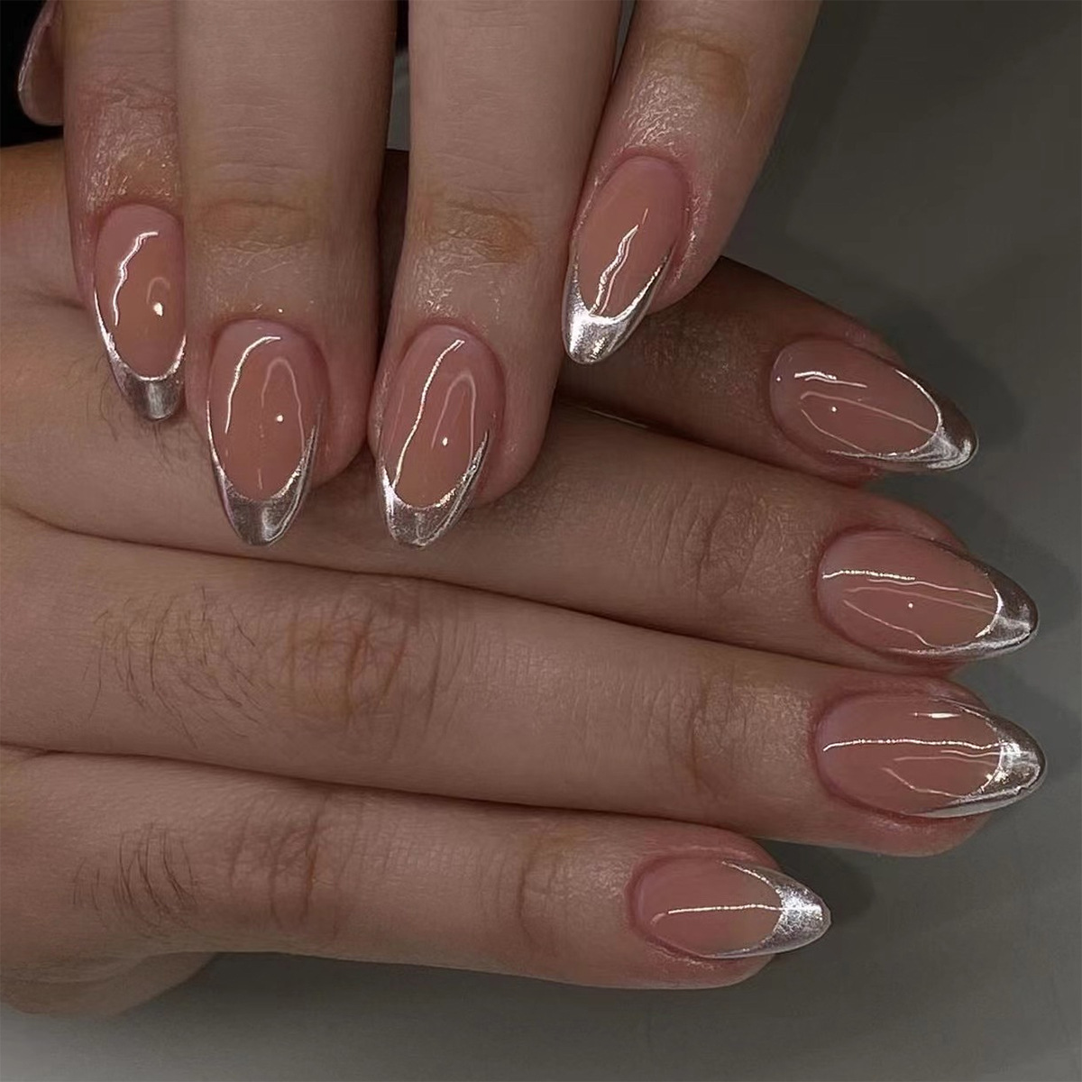 24 Uds. De uñas postizas franc - Nail Art Oval reseña y precio