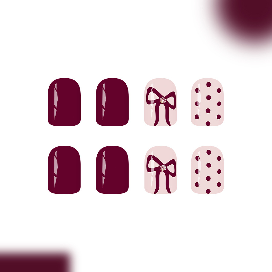 Uñas postizas cuadradas cortas - Nail Art Aesthetic reseña y precio