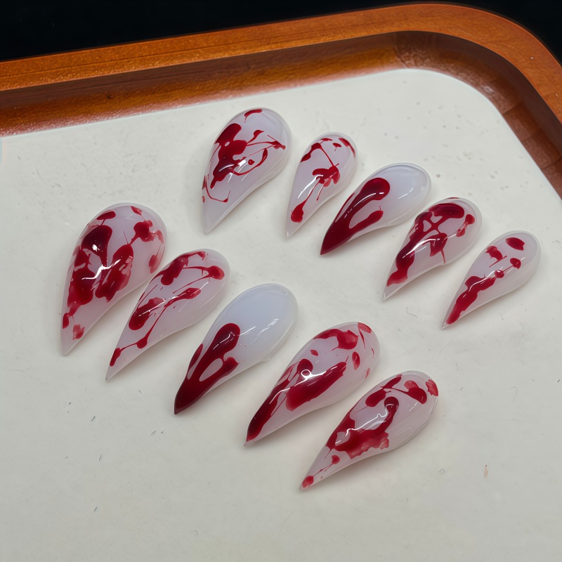 2026 Nuevo Set de 10 Uñas Post - Nail Art Vampire reseña y precio