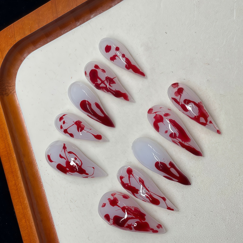 2026 Nuevo Set de 10 Uñas Post - Nail Art Vampire reseña y precio