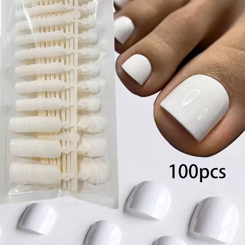 100 Uñas Postizas Francesas pa - Nail Art Fake Nails reseña y precio