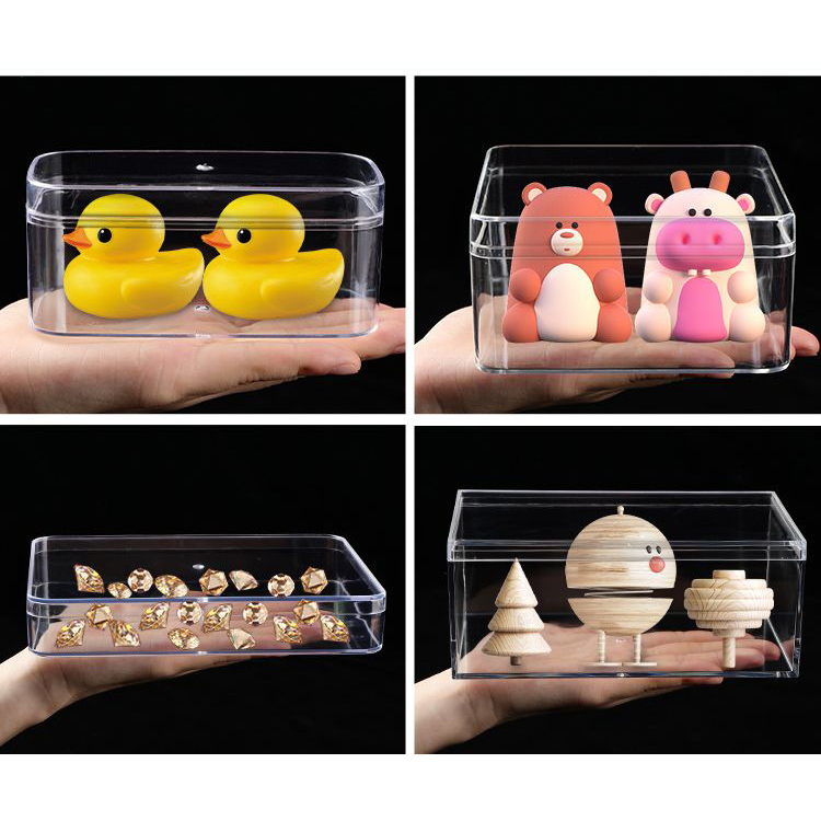 Cajas de acrílico transparente - Acrylic Powder Clear reseña y precio