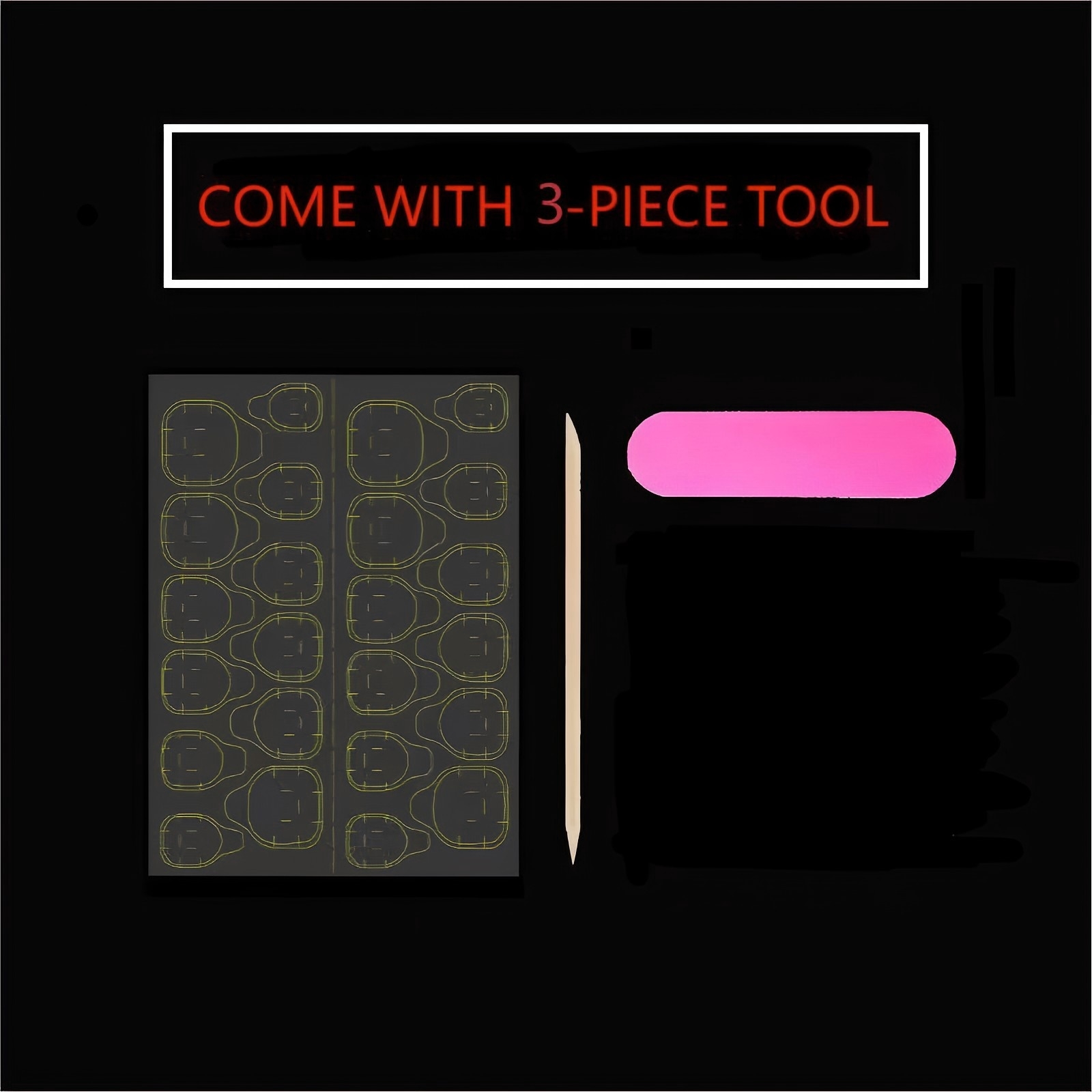 10 Uds. de uñas postizas ovala - Nail Art Oval reseña y precio