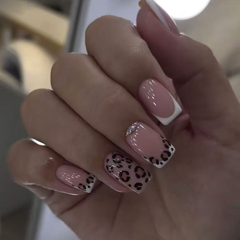 24 Uds uñas postizas terminada - Nail Art Red Cherry reseña y precio