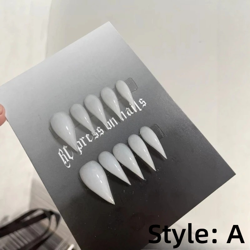 Nuevas Uñas Postizas Hechas a  - Nail Art Fake Nails reseña y precio