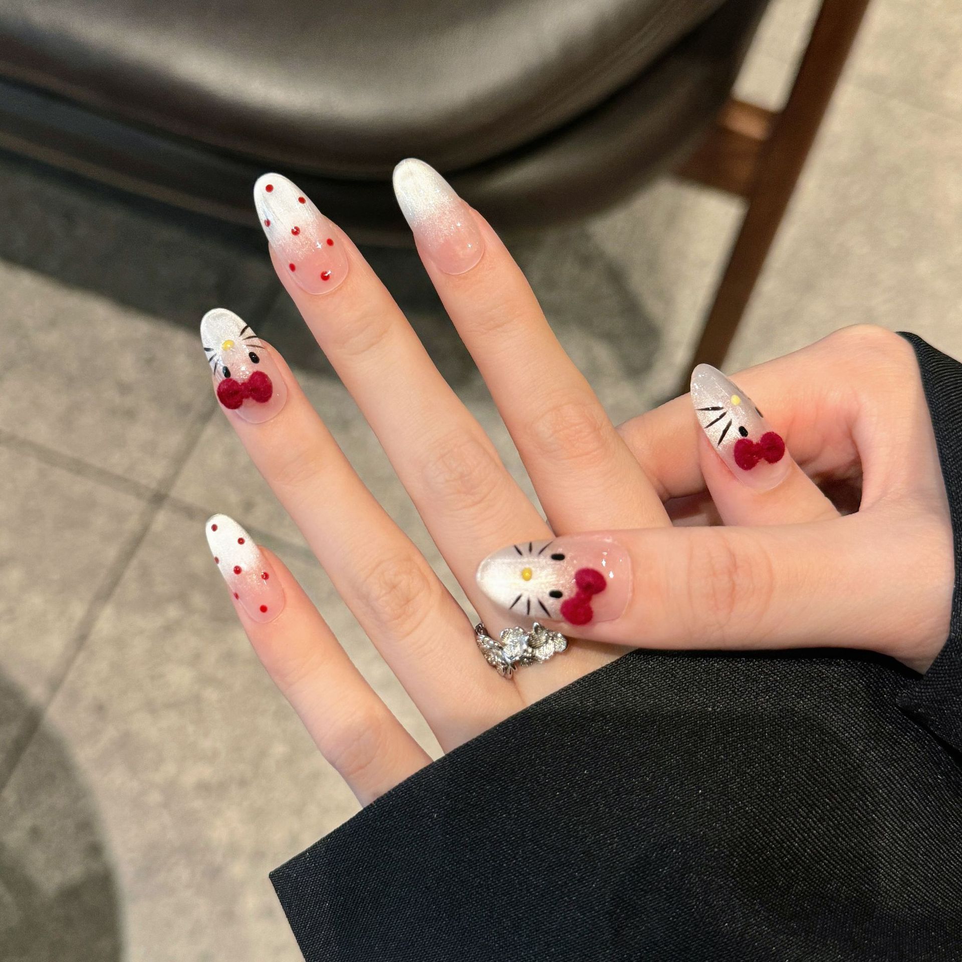 10 Uñas Postizas Ovaladas Hech - Nail Art Oval reseña y precio
