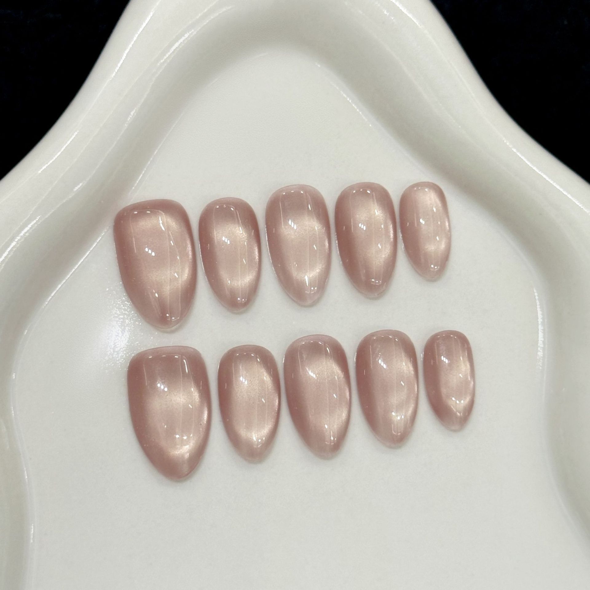 10 Uds. De uñas postizas hecha - Nail Art Fake Nails reseña y precio