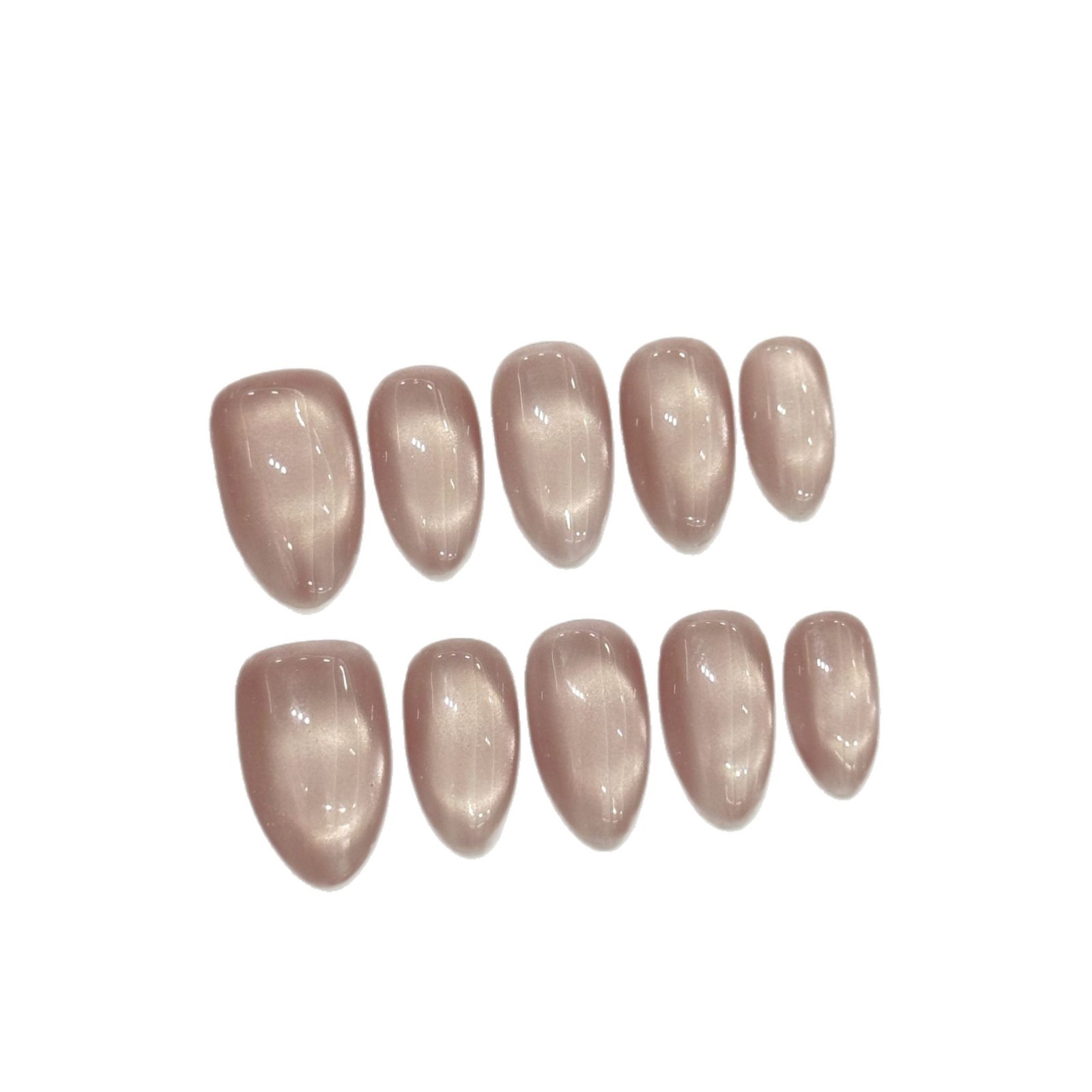 10 Uds. De uñas postizas hecha - Nail Art Fake Nails reseña y precio
