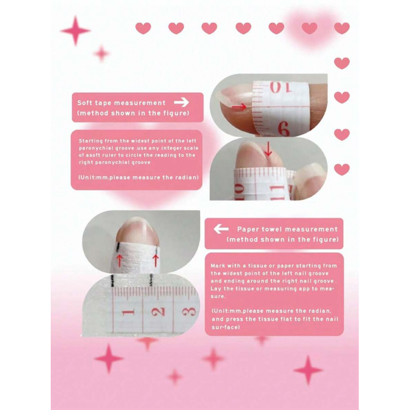 10 piezas de uñas postizas ros - Nail Art Oval reseña y precio