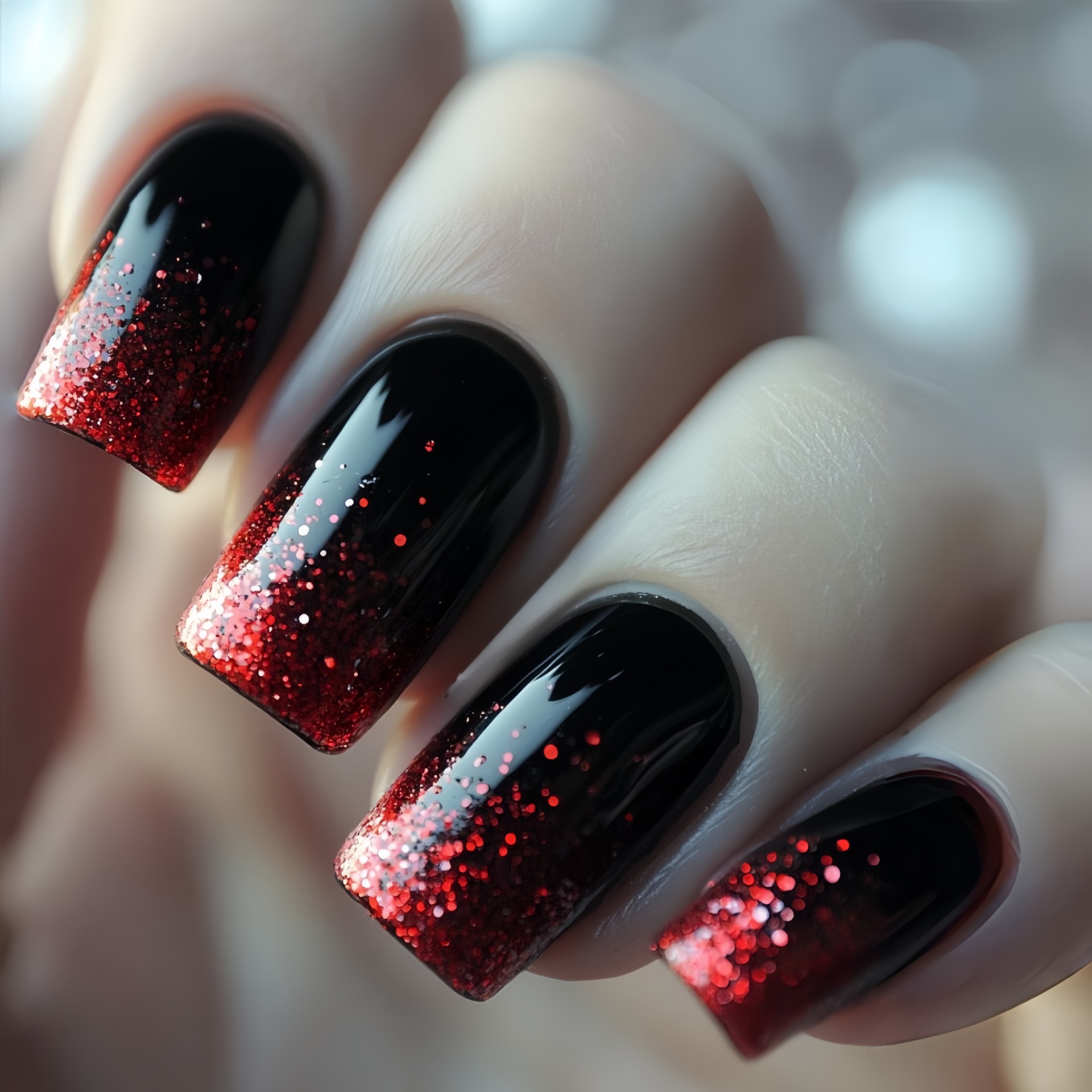 Uñas postizas medianas cortas, - Nail Art Aesthetic reseña y precio