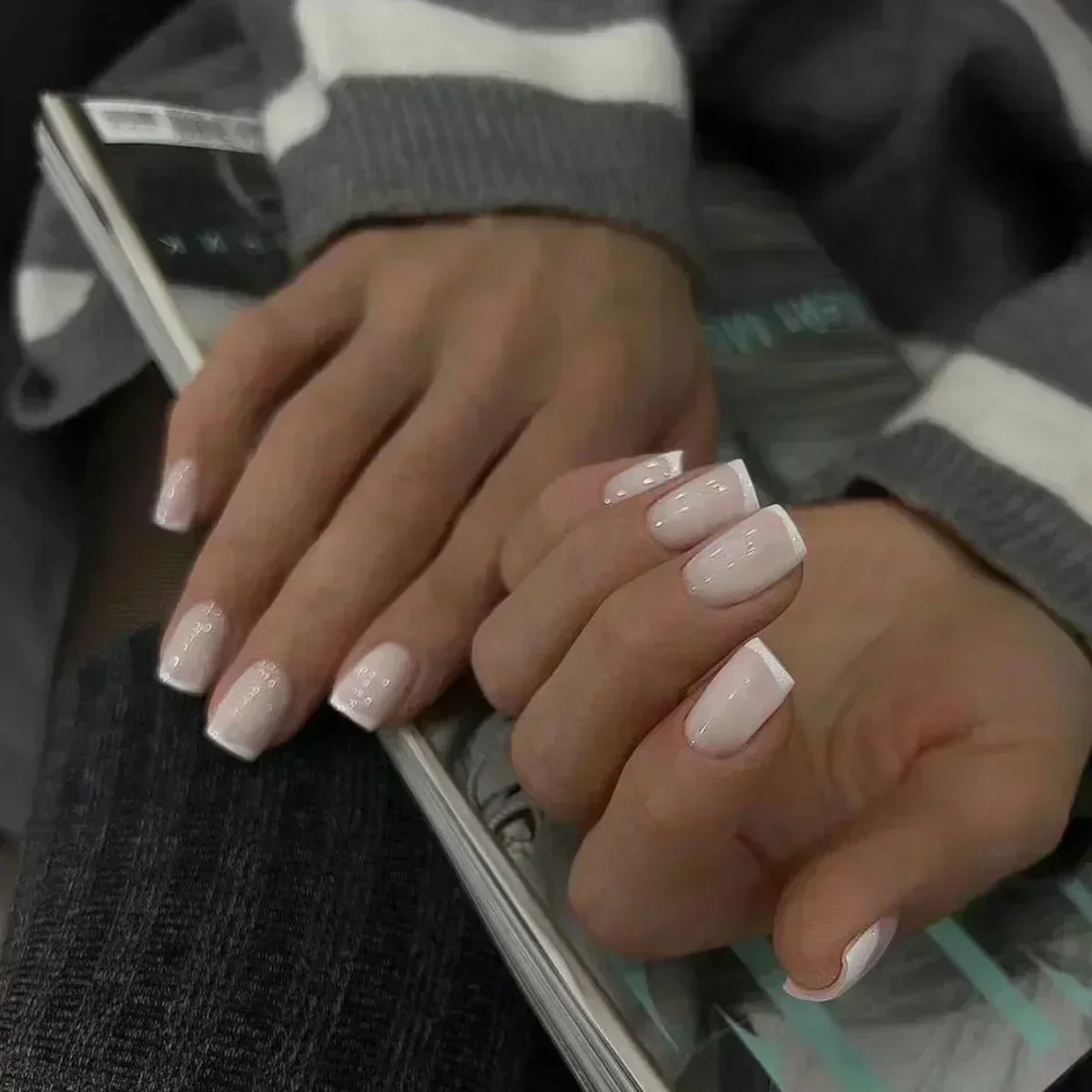 24 Uds. De uñas desmontables c - Nail Art Aesthetic reseña y precio