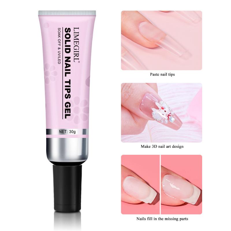 30g Gel Transparente Suave par - Nail Art Fake Nails reseña y precio